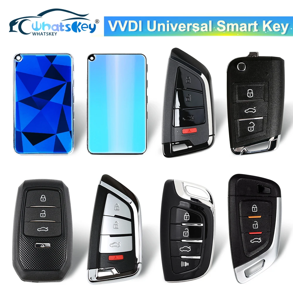 

XHORSE Universal Smart Remote Key XSCS00EN/XSKF01EN/XSKF20EN/XSKC04EN Built-in XT27 XT27A66 Super Chip with Proximity Function
