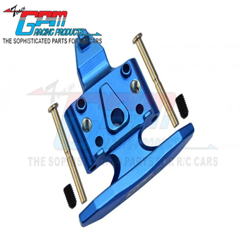 Передний бампер GPM из алюминия с зеркальной + алюминиевой передней