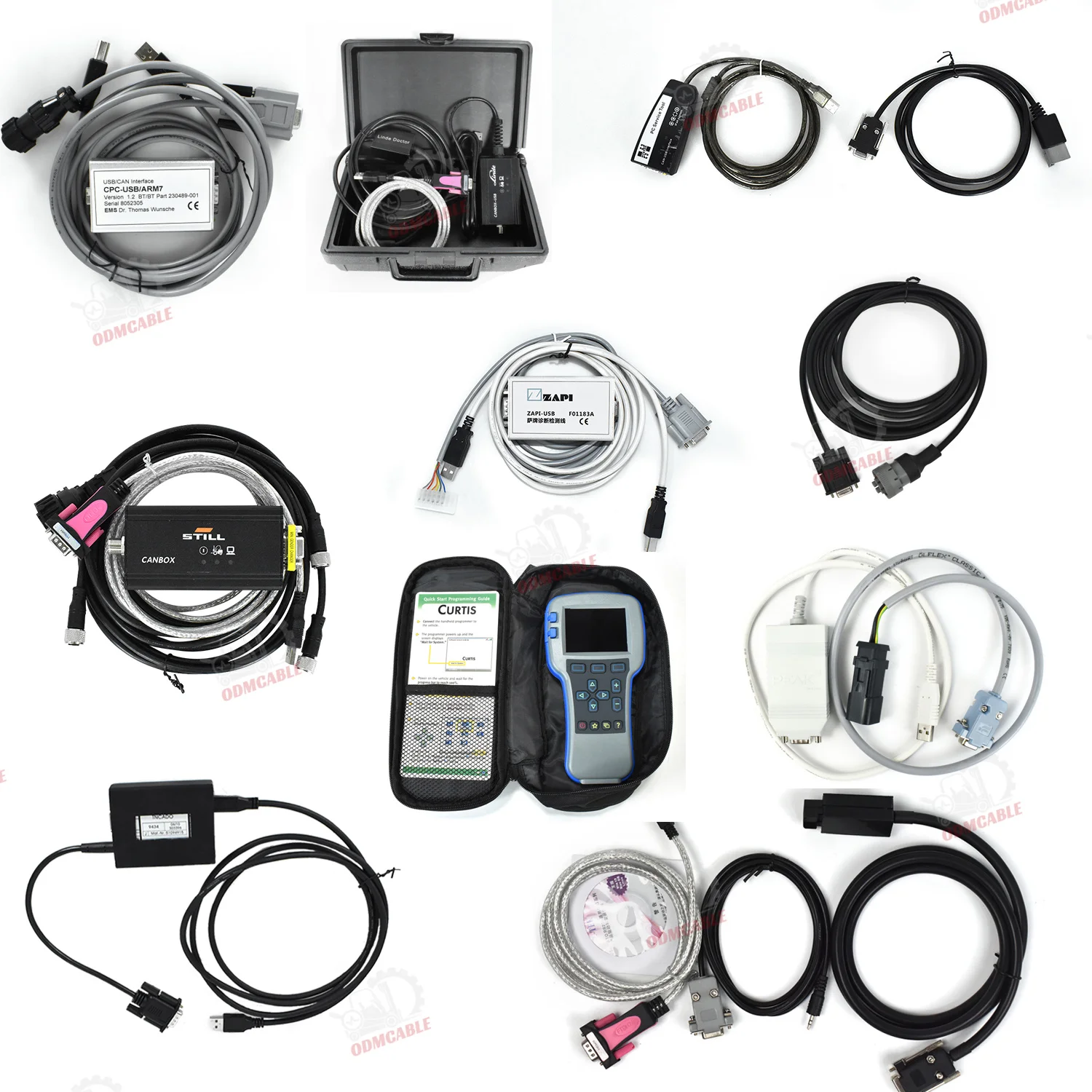 Диагностический вилочный погрузчик для Linde canbox doctor Judit box Incado Still steds toyota BT yale hyster Zapi