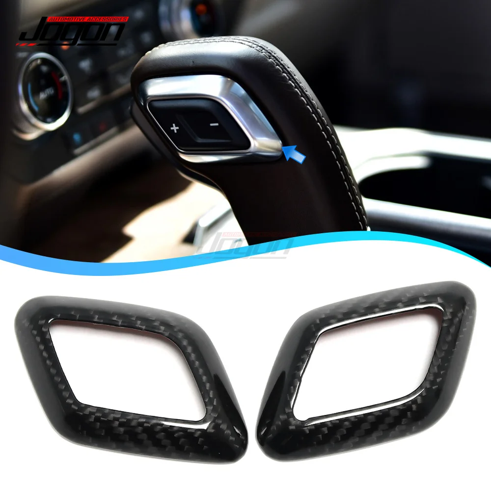 

Gear Shift Knob Stick Head Car Gear Shift Lever Handle For Ford F150 F-150 Raptor 2015-2020 Car Accessories Carbon Fiber