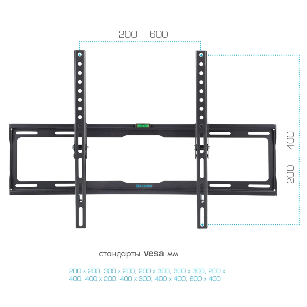 Кронштейн для телевизоров LED/LCD/PLASMA настенный наклонный диагональю экрана (дюймы)