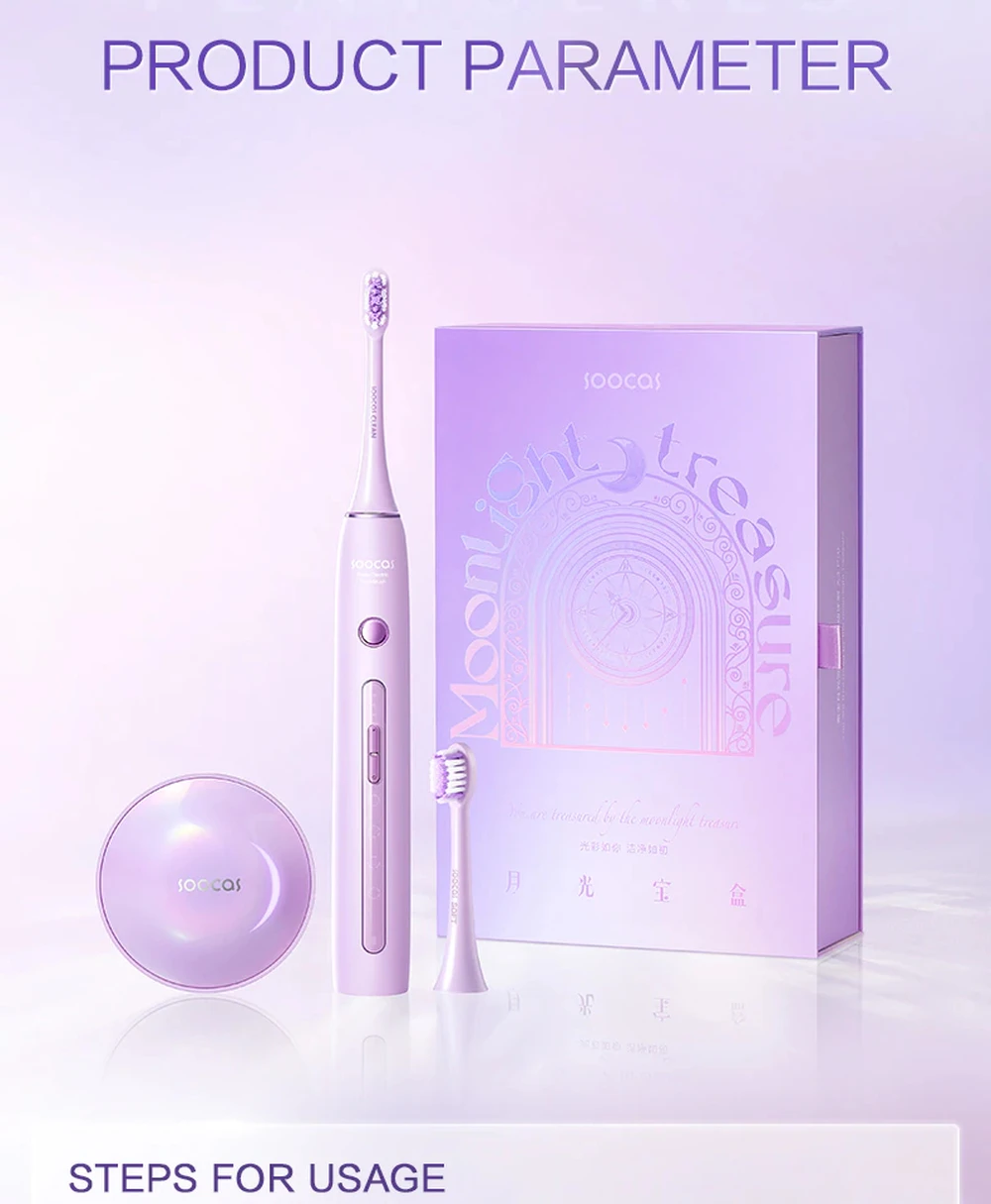 Electric toothbrush soocas X3 Pro purple | Toothbrush