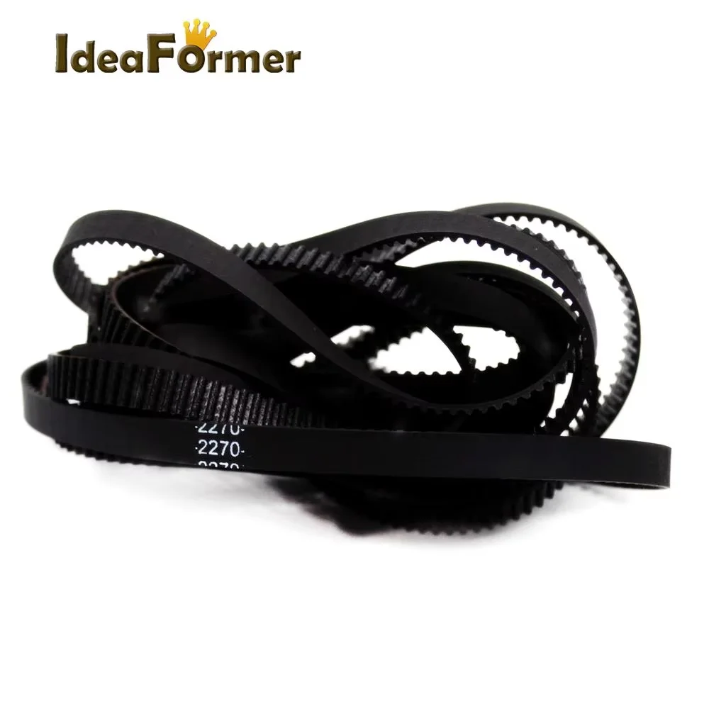 Для 3D-принтера Часть GT2 Закрытый ремень ГРМ Резиновый 2GT 6 мм 160 188 200 810 Синхронные