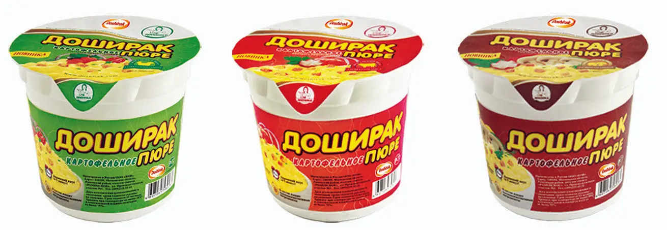 Пюре картофельное Доширак говядина