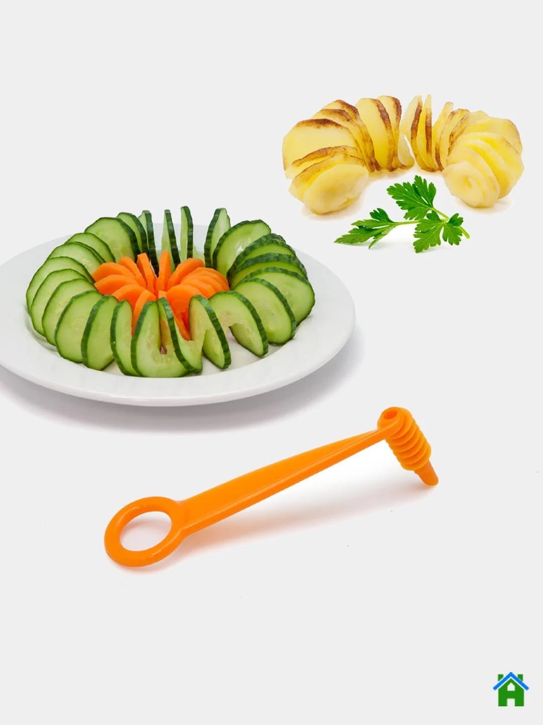 Нож Для Фигурной Нарезки Овощей Купить Оптом