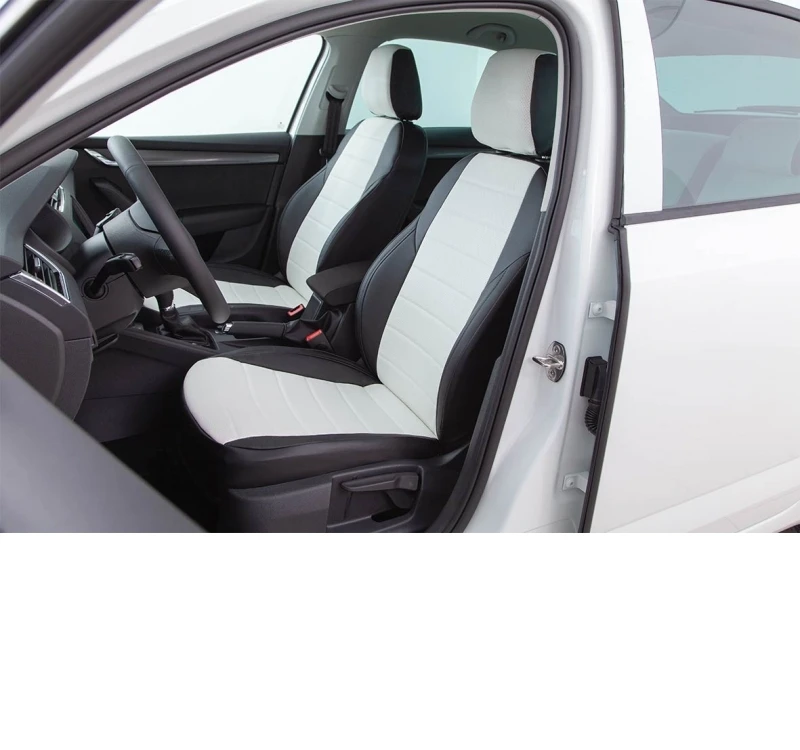 Комплект автомобильных чехлов SeinTex - 88300 MITSUBISHI Lancer X sd (с зп) 2007- белый |