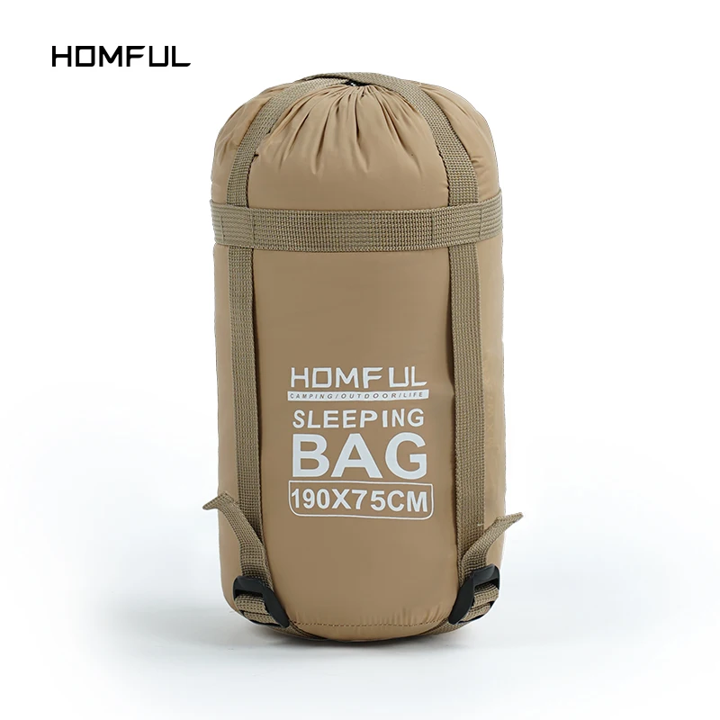 

Outdoor Envelope Sleeping Bag Mini Ultralight Multifunction Travel Bag Hiking Camping Sleeping Bags Nylon 190 * 75cm lazy bag