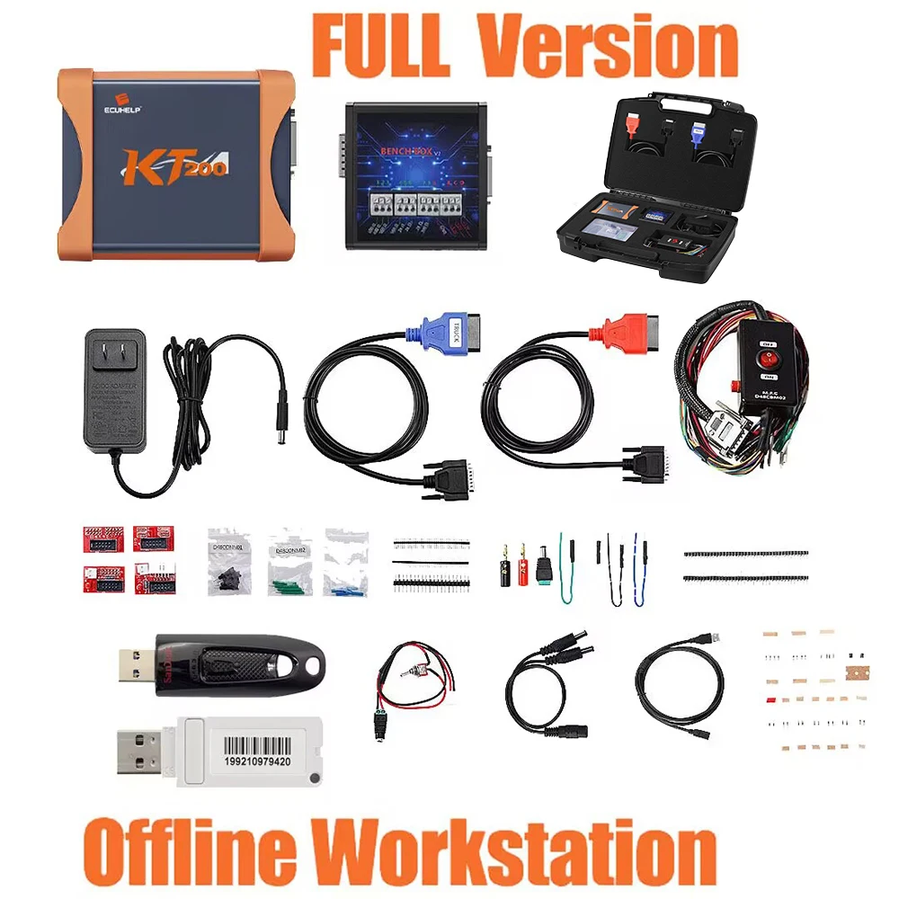 

KT200 TCU ECU programmer KT200 with Offline Workstation Support OBD/BENCH/BOOT/BDM/JTAG Multiple Protocols Full Version