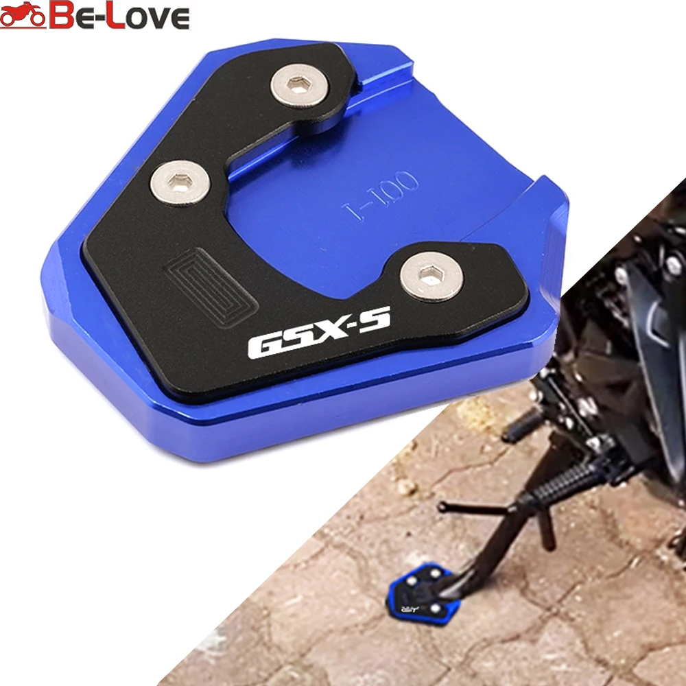 

Задний логотип для SUZUKI GSX-S 1000 GT GSX-S750 GSXS 750 1000 Kickstand, боковая подставка, увеличивающая площадка, поддерживающая пластина