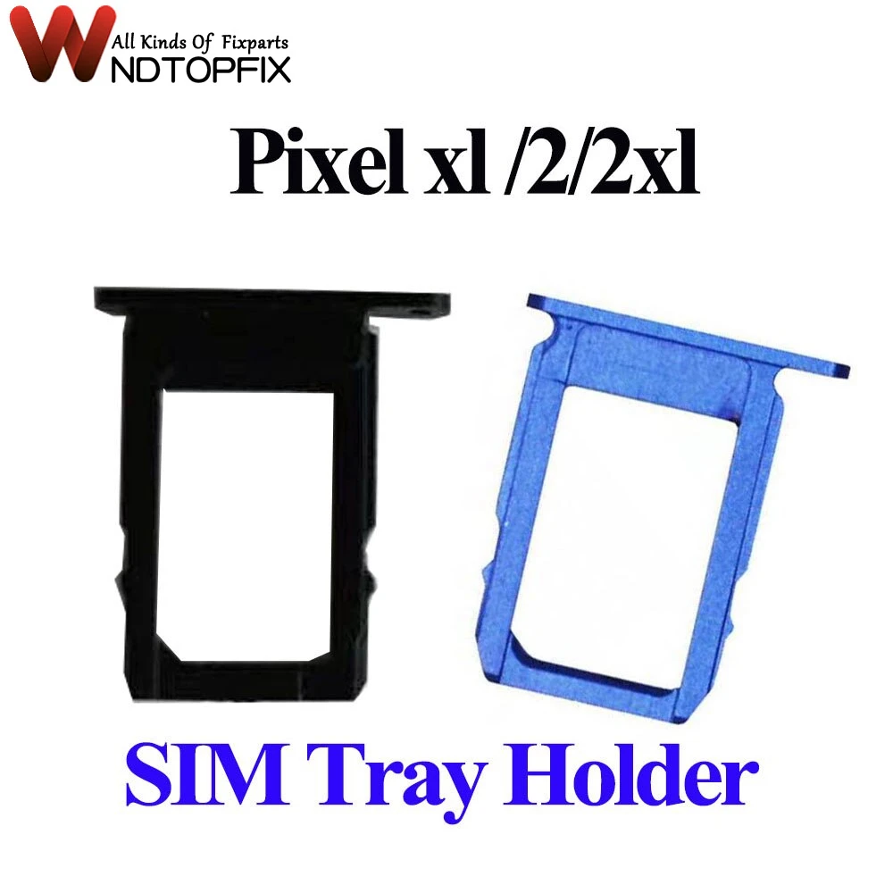 Для Google Pixel 2 SIM держатель для карт лоток для Sim-карты лоток держатель Слот адаптер для Google Pixel 2 XL SIM Crad лоток