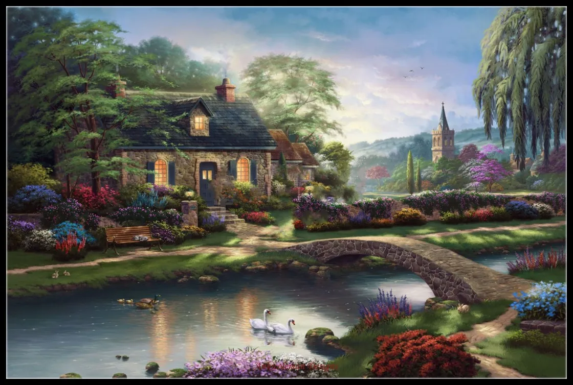 Набор для вышивки крестиком Stoney Creek 14 карат Цветные Наборы DMC