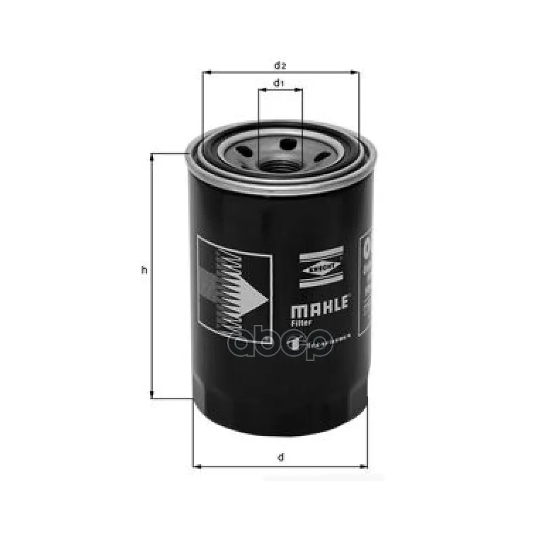 Oc215_фильтр Масляный Suzuki Swift/Baleno 1.0-1.6 83 Mahle/Knecht арт. OC215