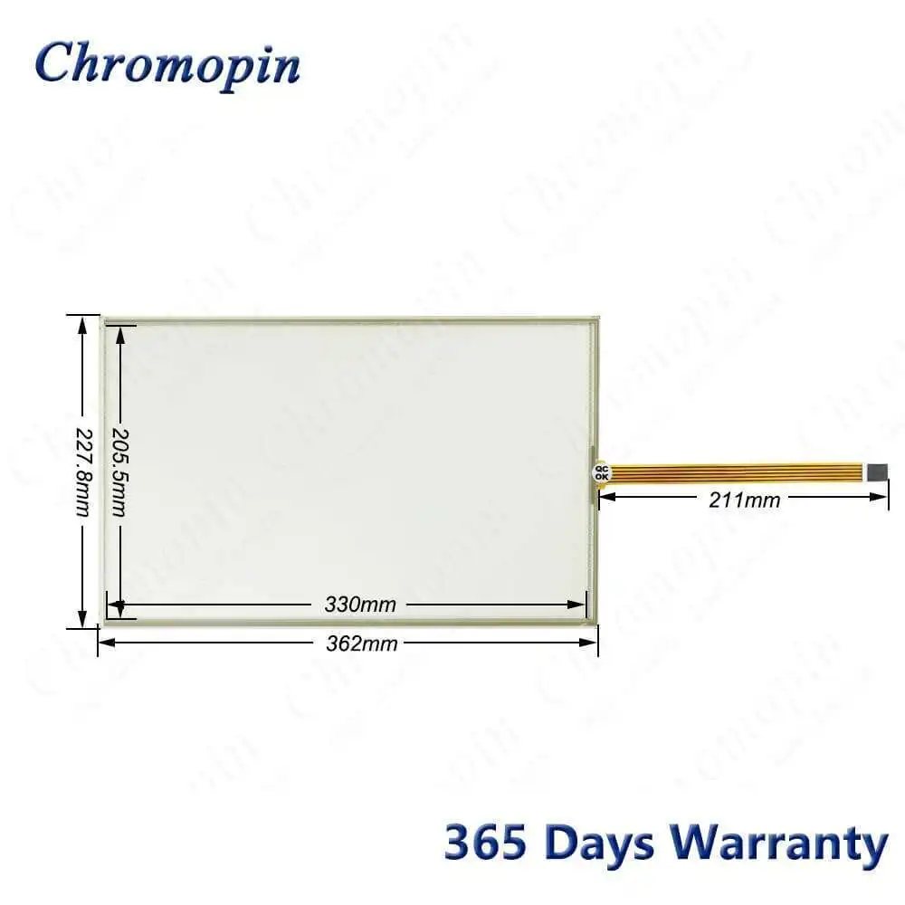 SZ Панель СенСорного Экрана Стеклянны ОцифрОвщик 6AG1124 6AG1 124 - 0QC02 / 4AX0 TP1500 Удобное