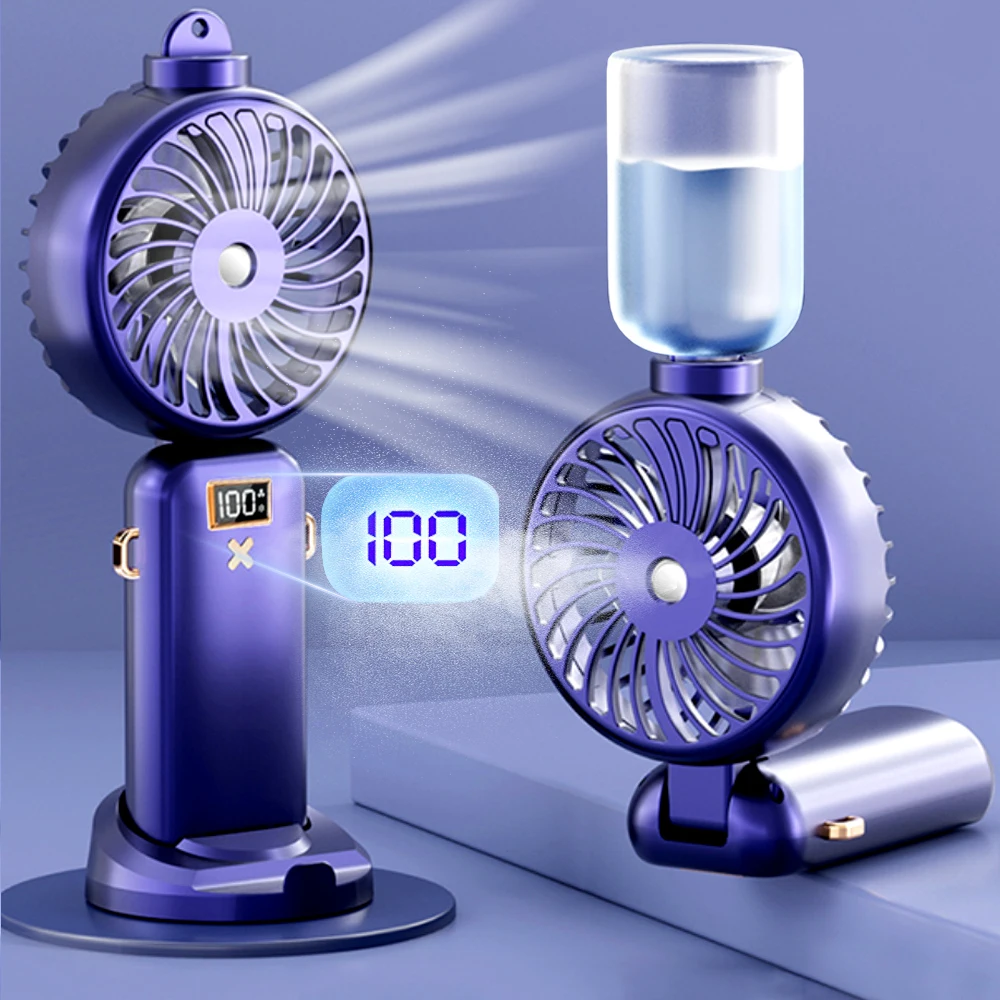 Silent Pocket Cooling Fans Outdoor Air Conditioner Desktop F
