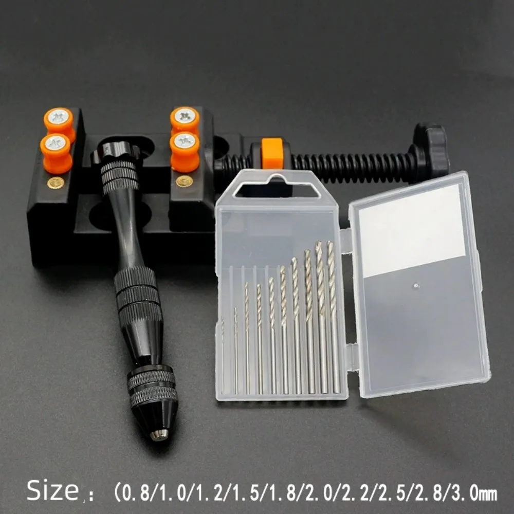 

Mini Nuclear Dril Press Vise Clamp For Jewery Walnut Watch Seal Stamp Carving Tool Kit
