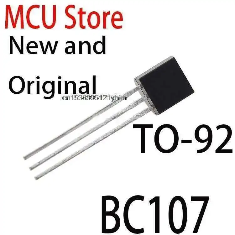 10шт Новый транзистор TO-92 C107 BC107B Новый BC107 | AliExpress