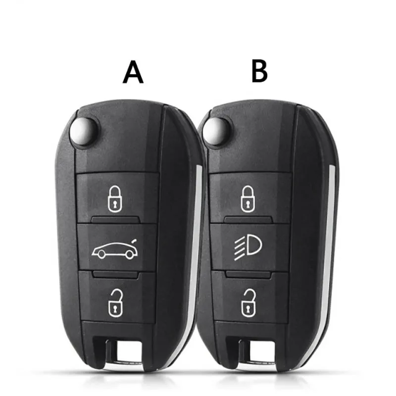 

CS009042 3 Button HU83 /VA2 Remote Key Shell For Peugeot 508 208 2008 308 3008 5008 Citroen C3 C4 C4L Elysee Key Fob Case