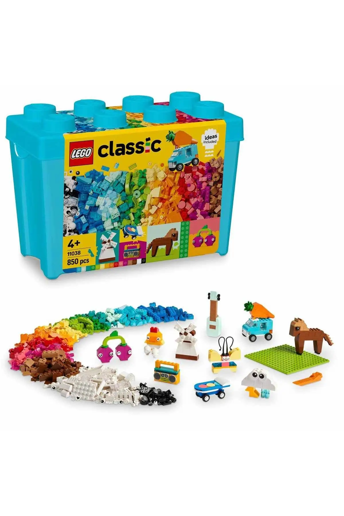 LEGO Classic Chirpy Creative Building Box 11038 10 Fa 4 AliExpress