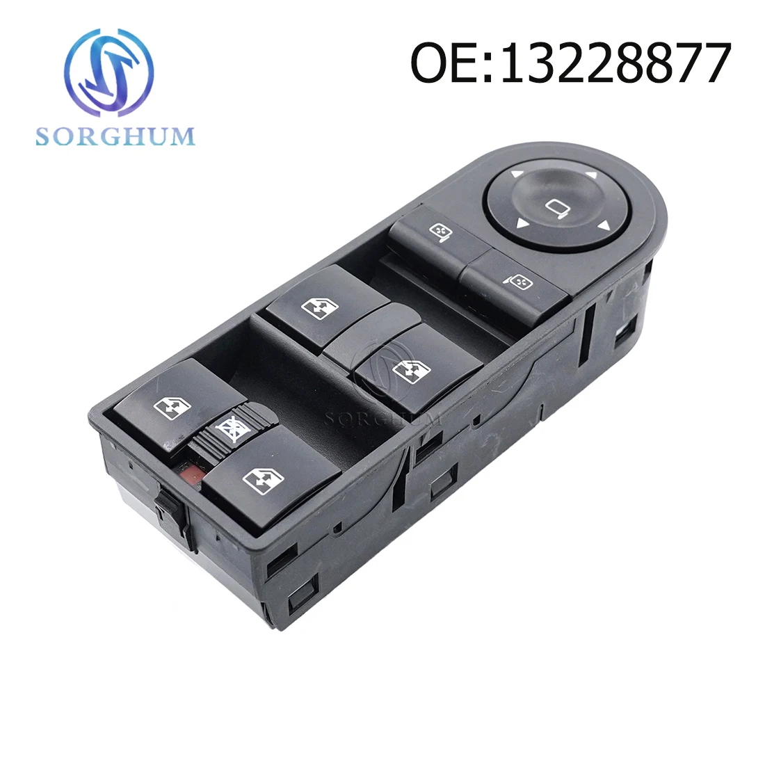 

SORGHUM Electric Power Master Window Control Switch For 04-15 Vauxhall Opel Astra H Zafira 13228877 13228698 13228699 13215153