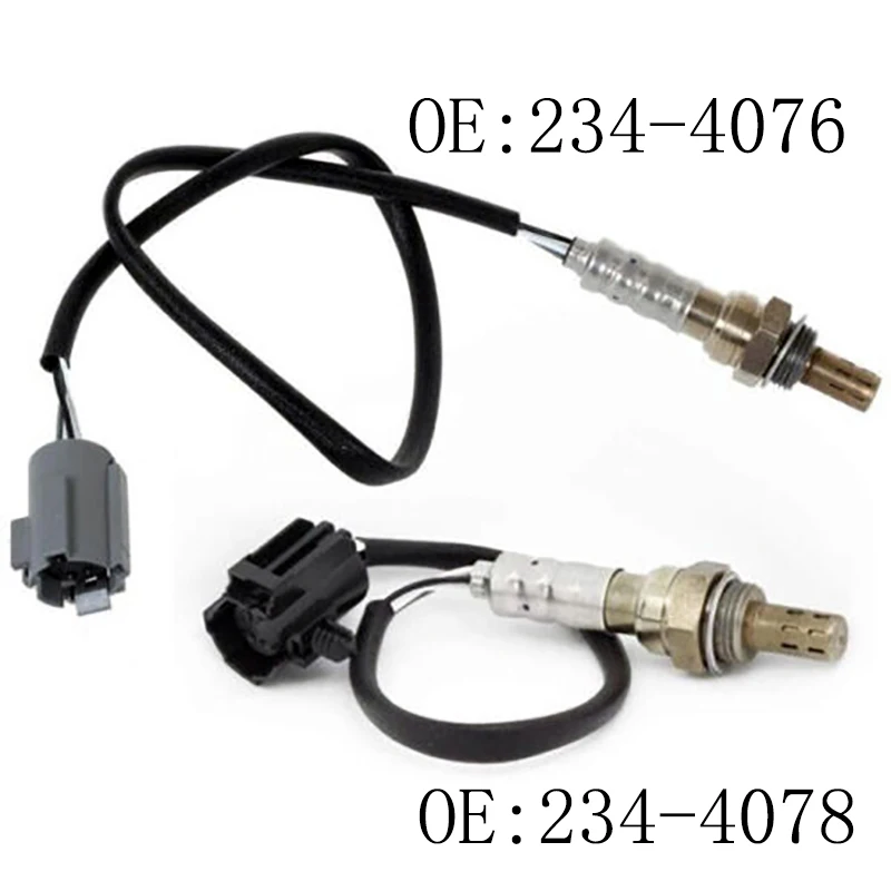 

OEM 234-4076 234-4078 2PCS O2 Oxygen Sensor For Jeep Cherokee Grand Cherokee Wrangler Sahara Sport 4.0L Up+Down