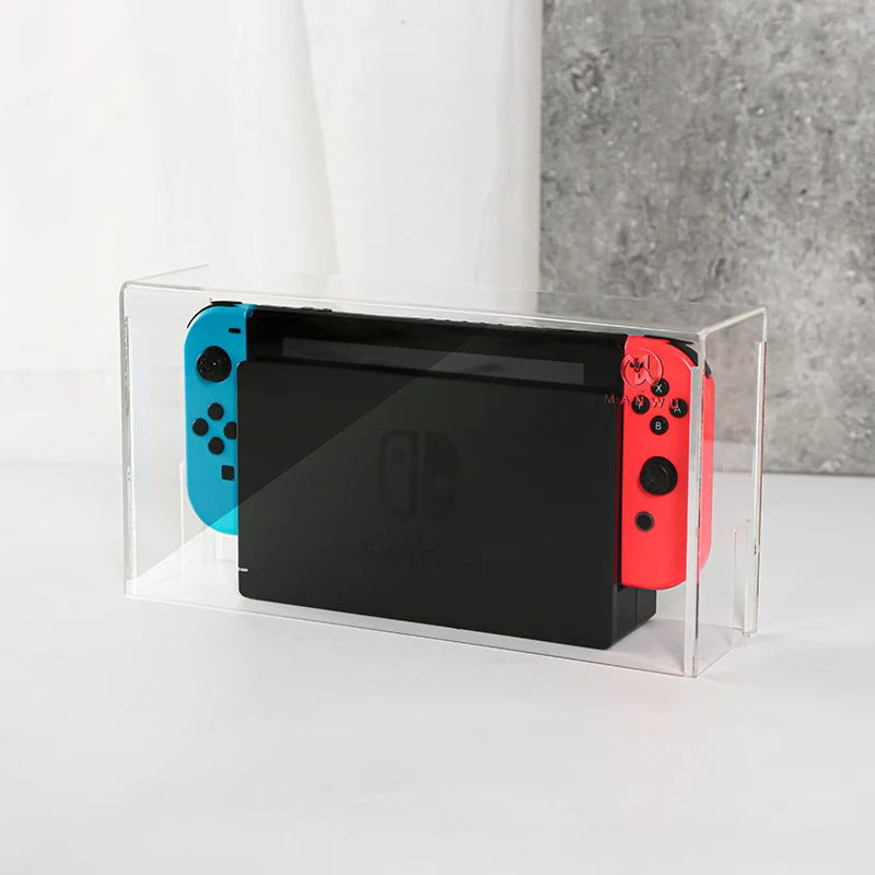 

Прозрачный защитный чехол MANWU, пылезащитный чехол для дисплея Nintendo switch (только чехол), кристально прозрачный корпус для выключателя