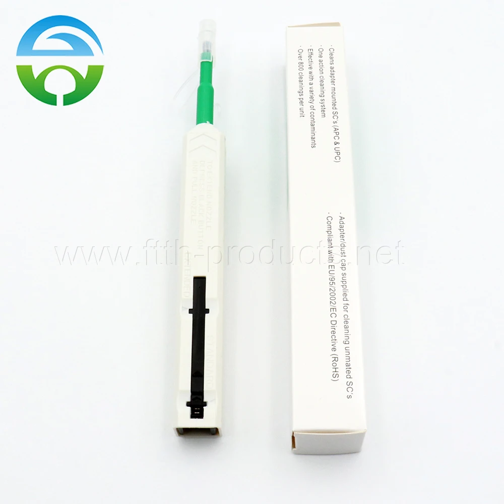 Очиститель наконечников одним щелчком мыши для разъемов SC-FC-ST LC-MU Ручка чистки