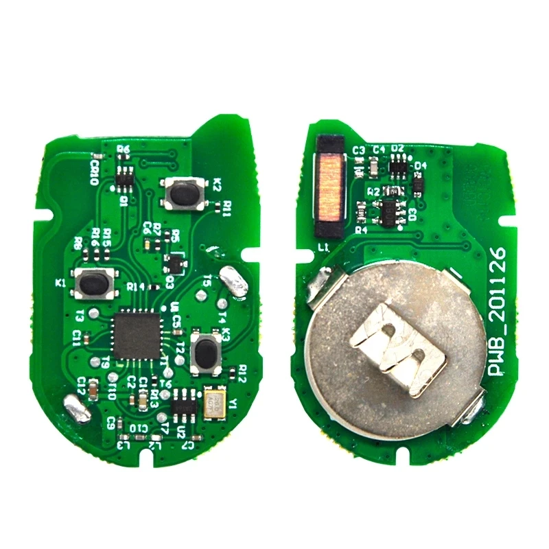 3 кнопки Aftermarket Blue Key Fob CN018038 для Ford Transit Remote 434MHZ 4D63 Chip FCCID 6C1T-15K601-AG