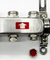 Коллектор для отопления 2-12 выходов#1