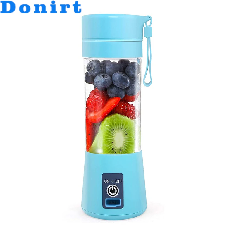

USB Rechargeable Portable Electric Fruit Juicer Blender Handheld Smoothie Milkshake Maker Mini Juice Water Stirring Mixer Cup