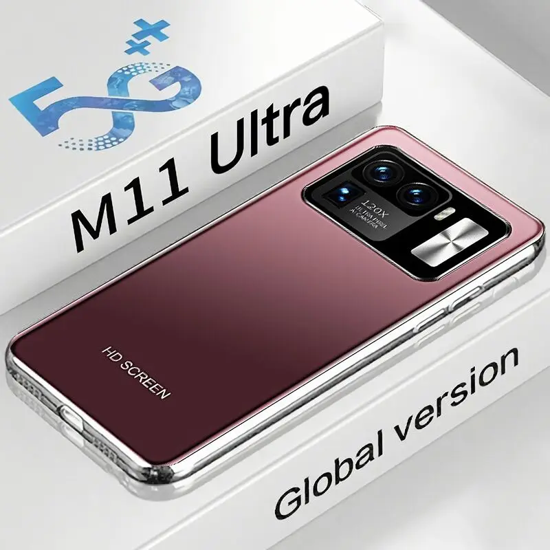 

Global Version M11 Ultra 6.7 Inch Screen 12GB RAM 512GB ROM Unlocked Dual SIM Android Cheap Cellphone Mobilephone Celulares