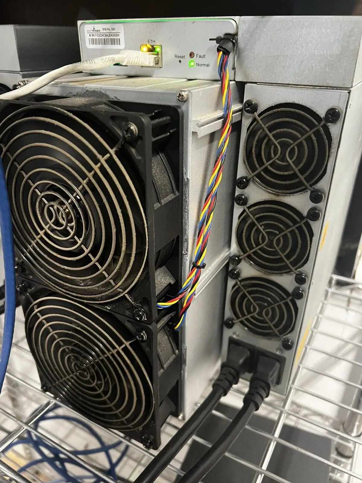 

HOT SALES Bitmain Miner S9 13.5TH/s ASIC Miner+ PSU Good Working Condition IN BOX, USA ANT
