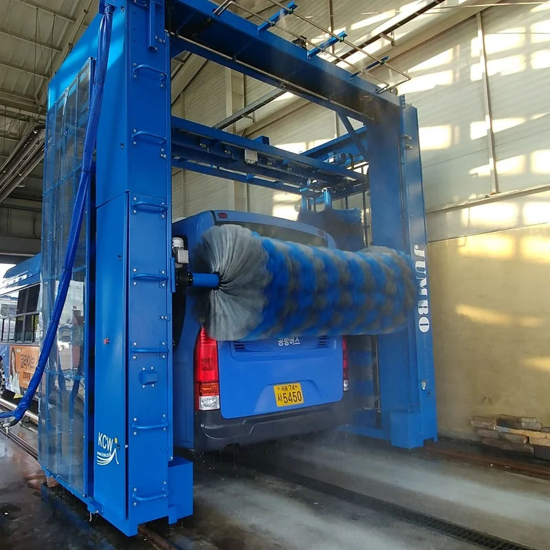 

Export Hot Sale Strong Blower New Fully Automatic Car Wash Bus Washer Vertical Bristle Tumbling Automatic Car Washing Machine