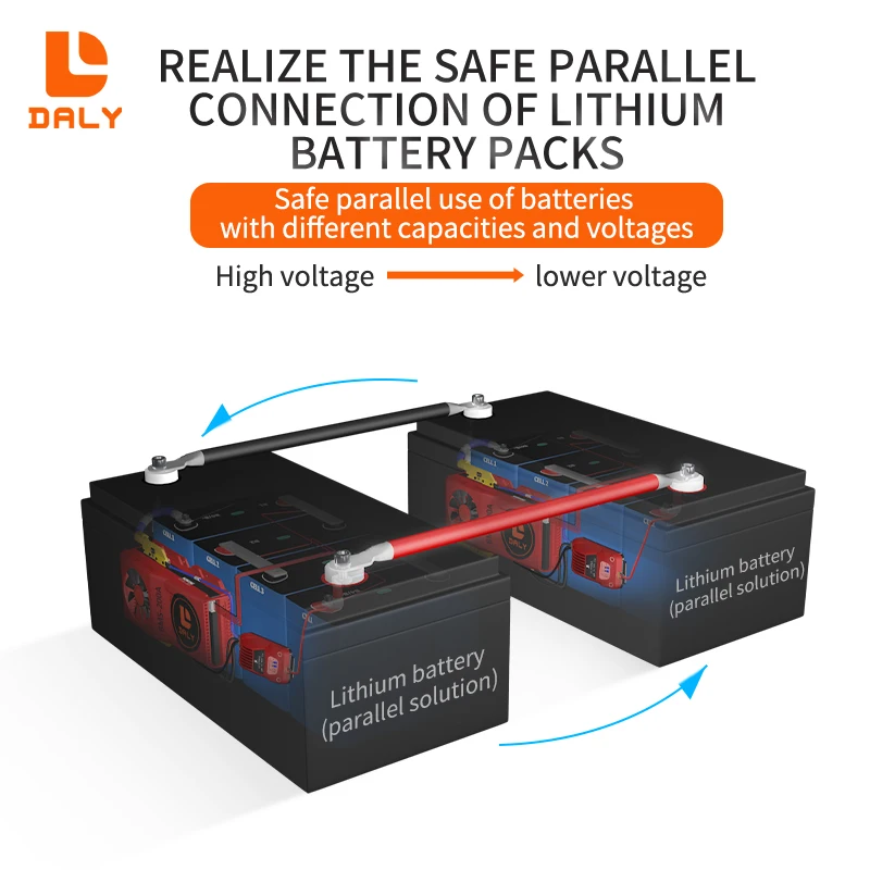 LiFePo4 BMS Parallel 15A Module 4S 12V 24V 36V 48V 30A~500A Li-Ion LTO 3S 7S 8S 10S 12S 13S 16S 24S Bluetooth APP For Solar