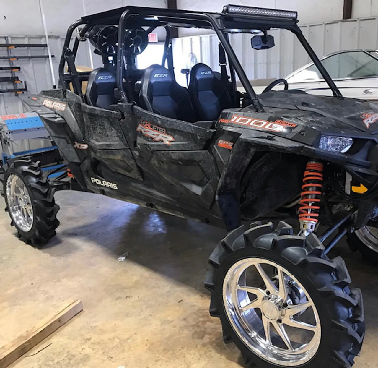 

Высокий подъемник Polaris RZR XP 4 2023, Быстрая Доставка 1000