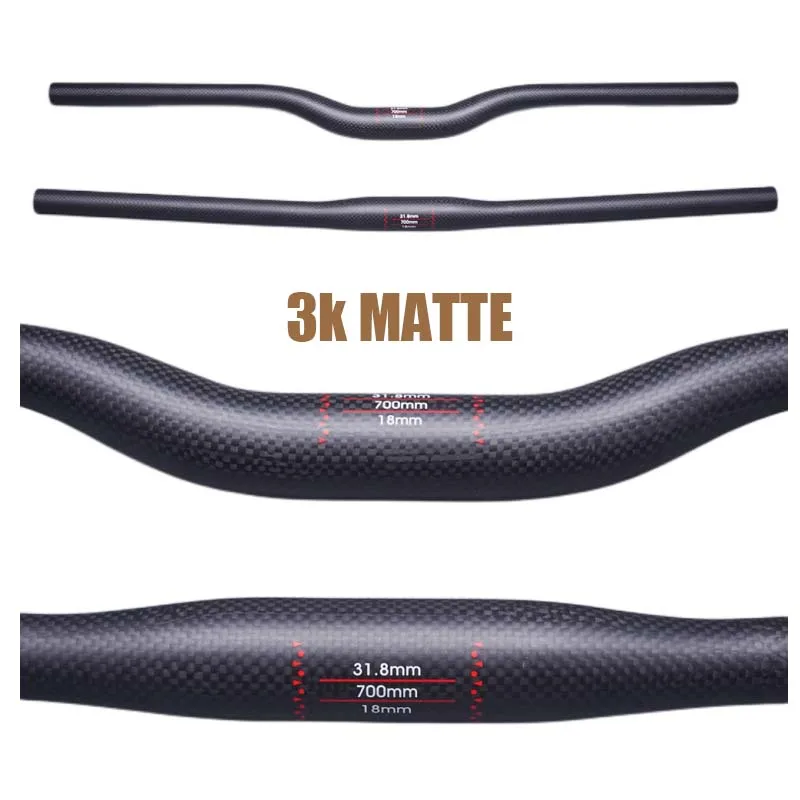 Велосипедный руль Winowsports 31 8*580-720/740/760 мм матовый черный аксессуары для горного