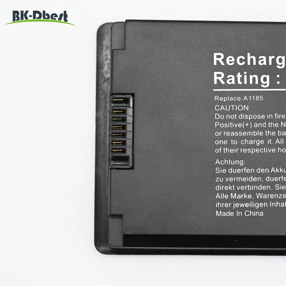 BK-Dbest Совершенно новый высококачественный аккумулятор для ноутбука A1185 Macbook 13