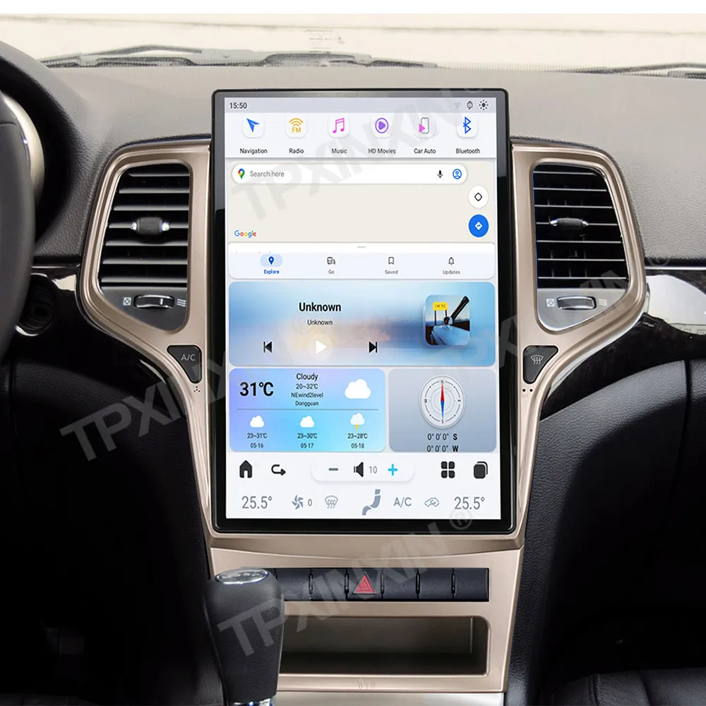 

Для Jeep Grand Cherokee 2010-2019 Android автомобильный радиоприемник мультимедийный видеоплеер беспроводной Carplay авторадио стерео GPS Navi головное устройство