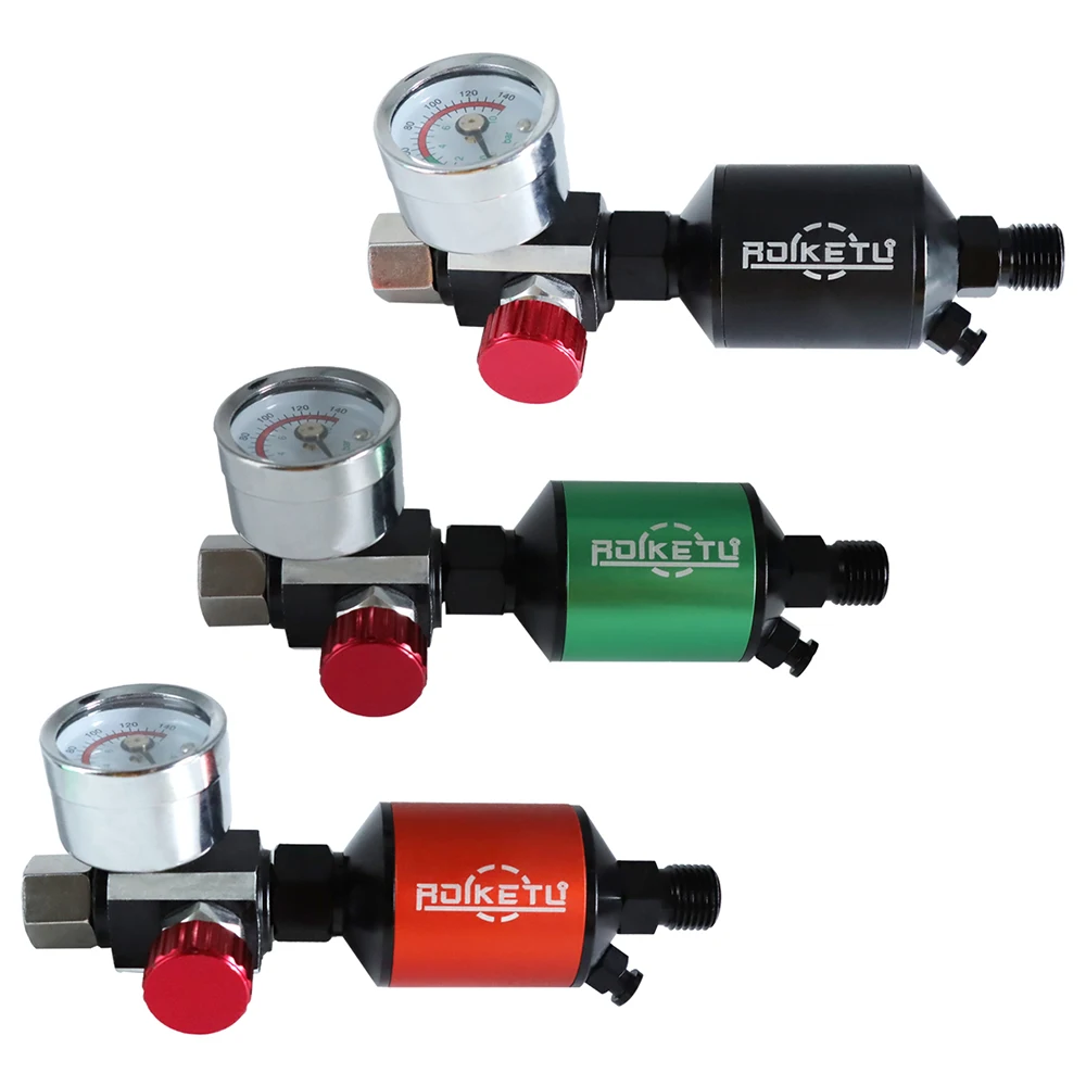 Air Regulator with Air Filter Spray Gun Air Regulator Gauge 