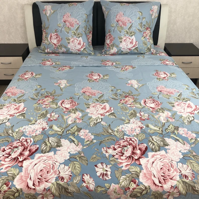 КПБ Бязь, Постельное белье из Шуйской бязи - 204571, Размер: Евро-макси