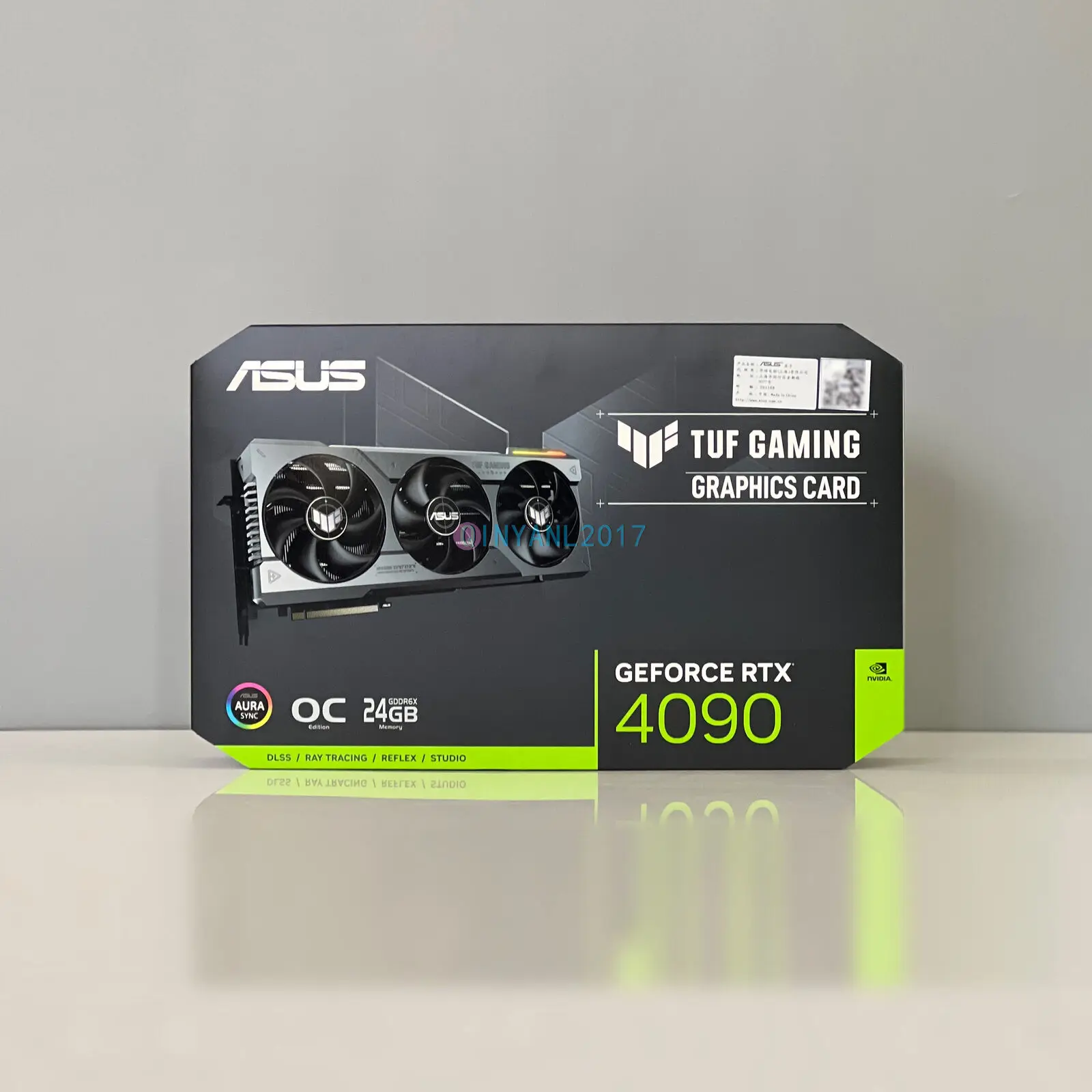 

BN ASUS TUF Gaming GeForce RTX 4090 24GB | NVIDIA 24GB GDDR6X GPU Graphics Card