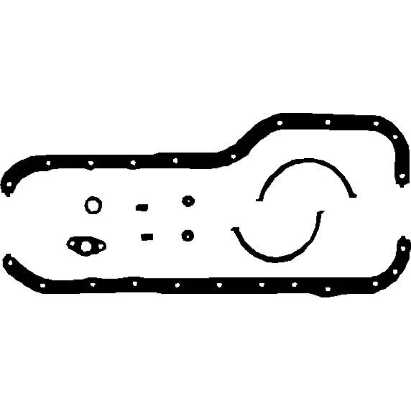 Ком/кт прокл.поддона ELRING 193.713 Прокладки двигателя Запчасти