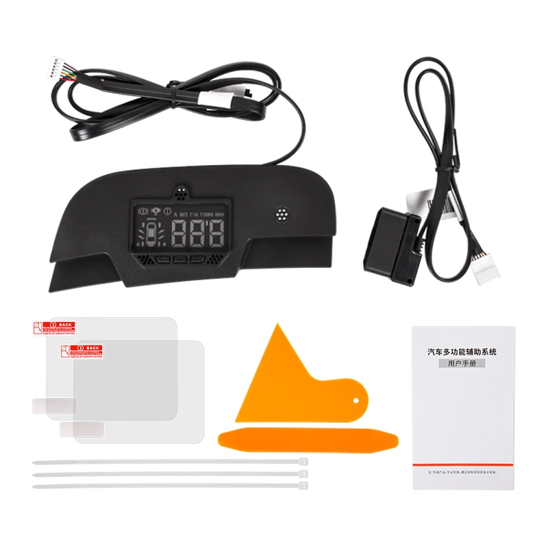 

Мультифункциональный измерительный прибор для Smart Fortwo Forfour OBD2 HUD, дисплей скорости автомобиля, индикатор напряжения автомобиля