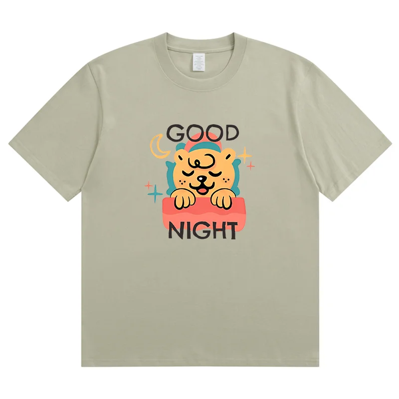 Женская футболка с принтом тигра и Луны Спортивная в стиле Харадзюку