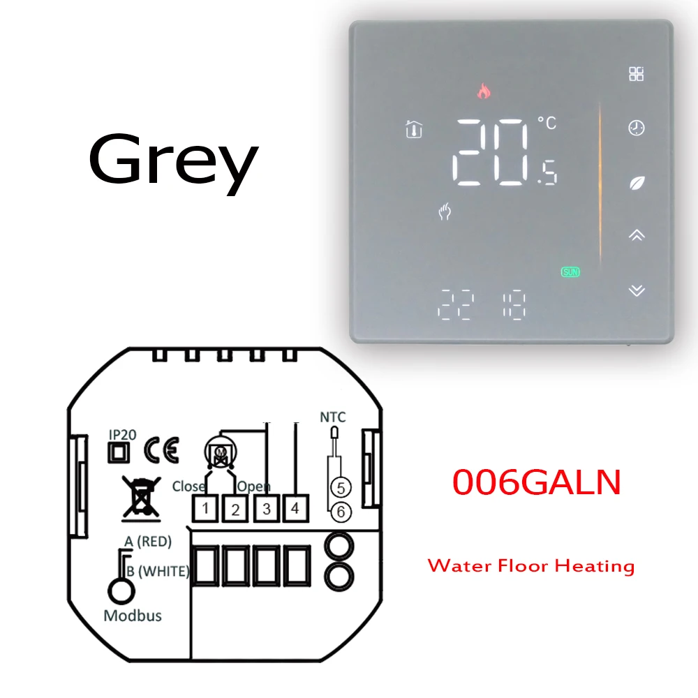 

RS485 термостат для электрического подогрева пола