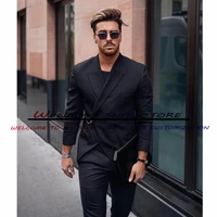 mens suit 2 piece set formal business blazer special button slim fit wedding groom tuxedo terno masculino jacket pants