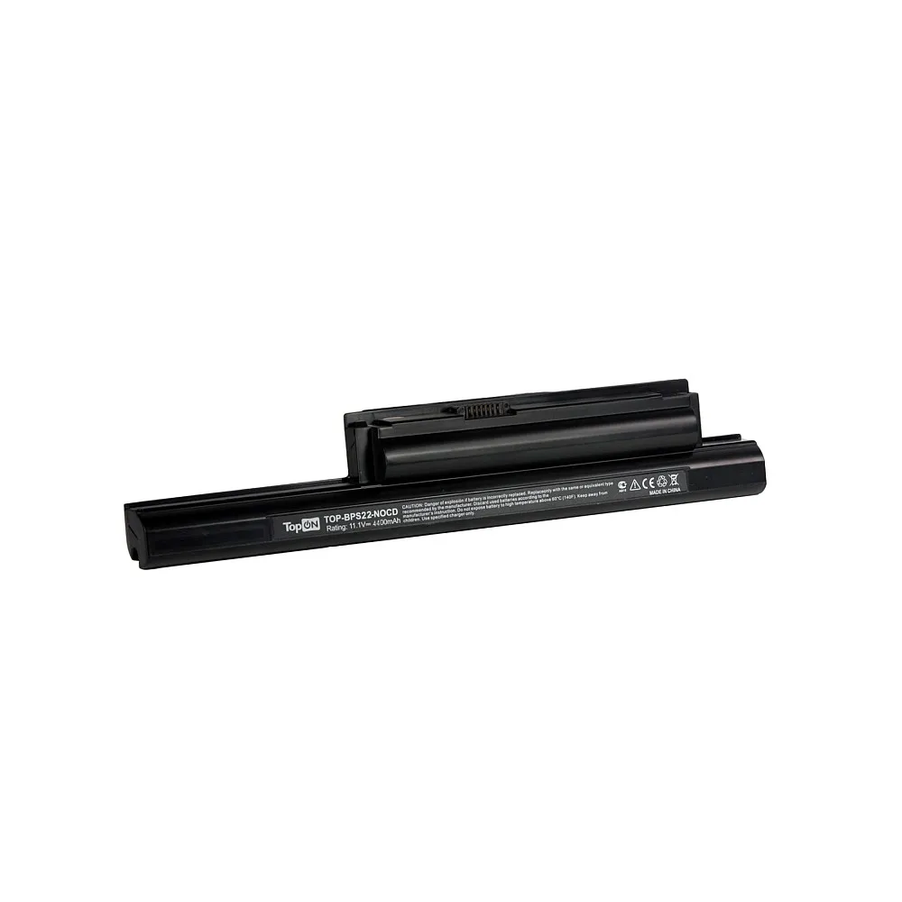 Аккумулятор TopON для Sony VGP-BPL22 11.1V (4400mAh)