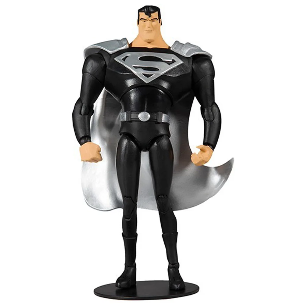 McFarlaned DC-ed Comics-ed Figure-ed 7Inchs Animated Adventure-ed Black Superman-ed | Action Figures