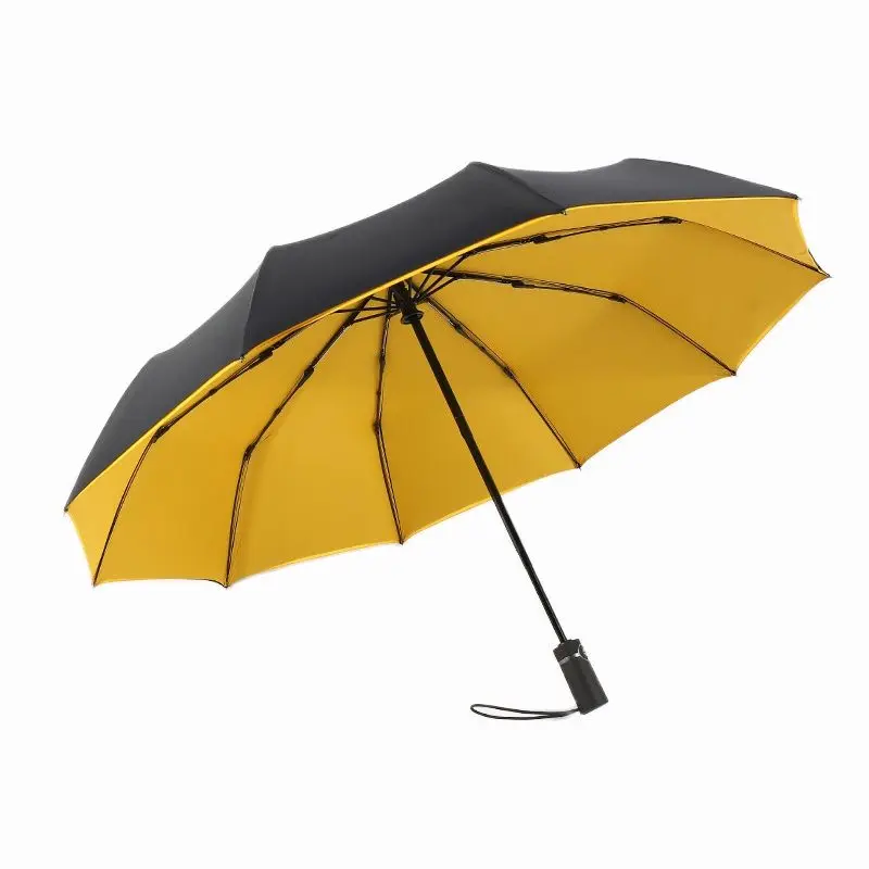 

Automatic Folding Umbrella Unisex Double Double-Layer Windproof Automatic Business Simple Rain-shading Sunshade Large Sunny