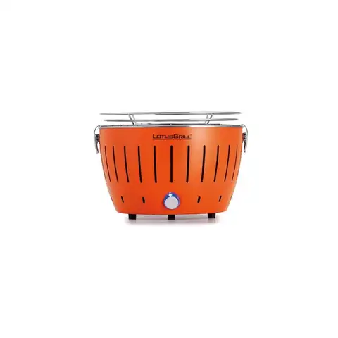 LotusGrill G280 - Grill - Charcoal (fuel) - 1 zone(s) - 26 cm - Grid - Orange