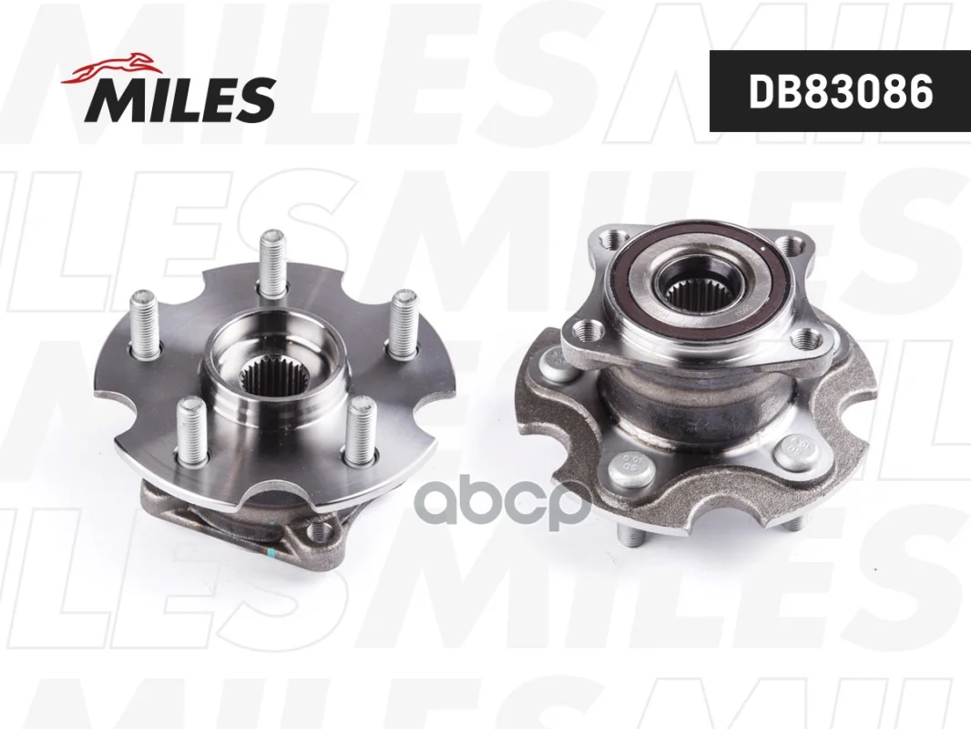 Ступица Колеса Задняя С Подшипником Toyota Rav4 Iii-Iv/Lexus Nx200/300 05- Awd (Skf Vkba7466) Db83086 Miles арт. DB83086